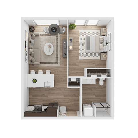 a1 floor plan  studio  apartment complexes  the crossings